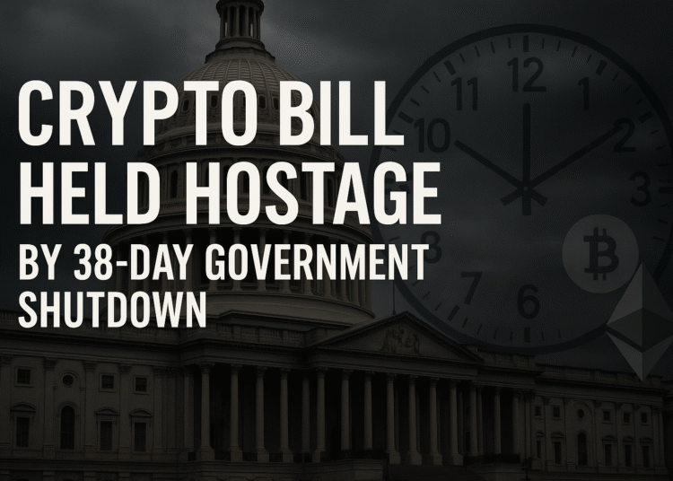 Crypto Bill in Jeopardy: 38-Day Government Shutdown Sparks High-Stakes Senate Showdown